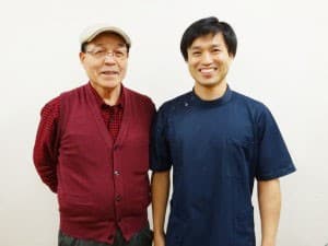宮本 孝様と院長のツーショット